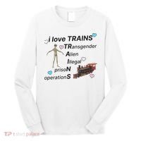 I Love Trains Alien Illegal Prison Operations Long Sleeve Shirt thumb 0