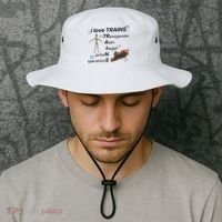 I Love Trains Alien Illegal Prison Operations Bucket Hat thumb 2