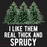 I Like Them Real Thick And Sprucy Chirtsmas Beanie thumb 2