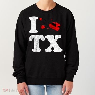 I Love Texas Chainsaw Women's Sweatshirt