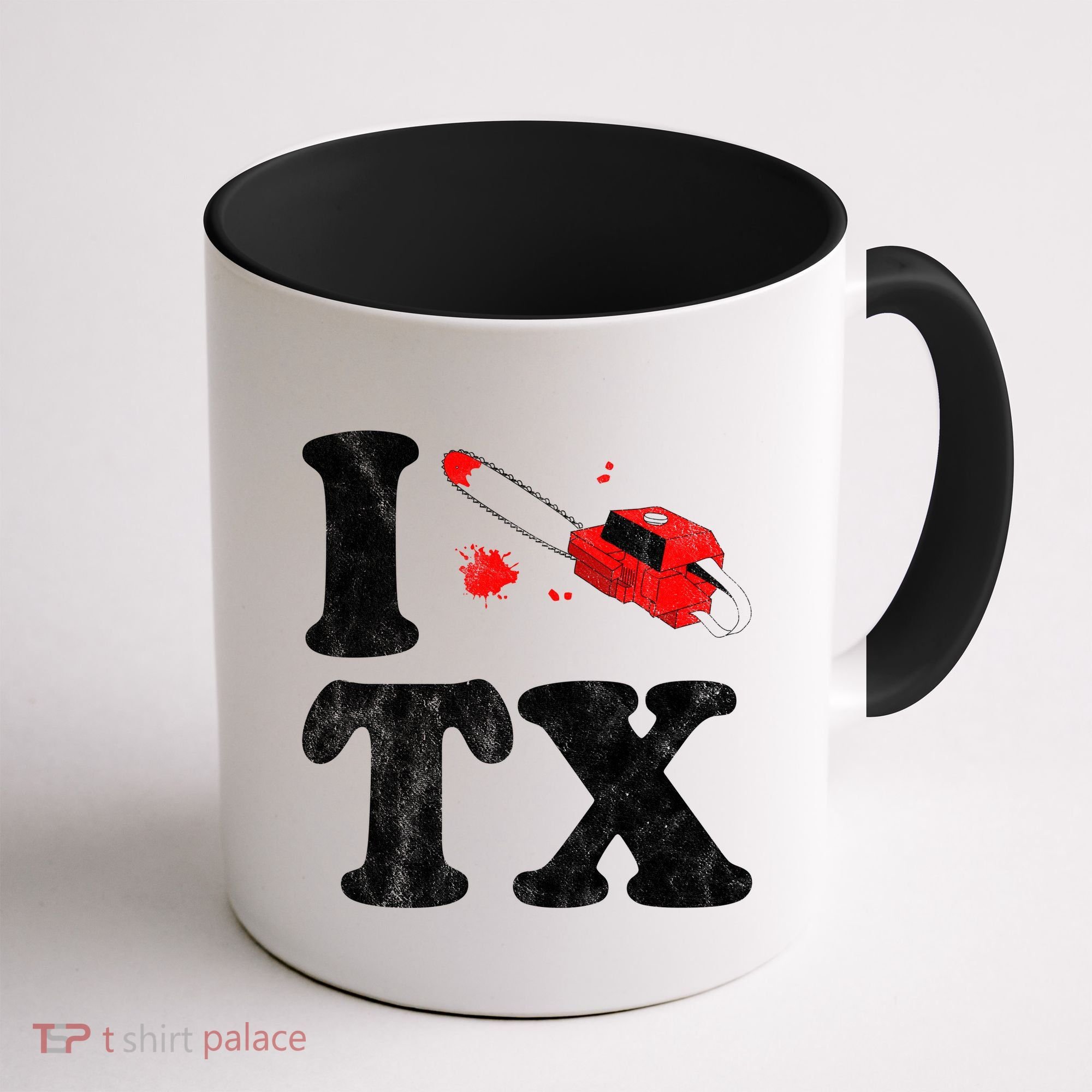 I Love Texas Chainsaw Coffee Mug