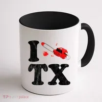 I Love Texas Chainsaw Coffee Mug thumb 1