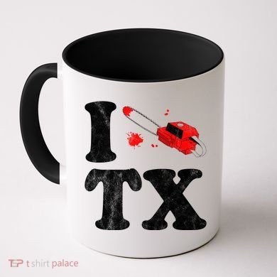 I Love Texas Chainsaw Coffee Mug