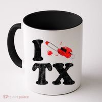 I Love Texas Chainsaw Coffee Mug thumb 0