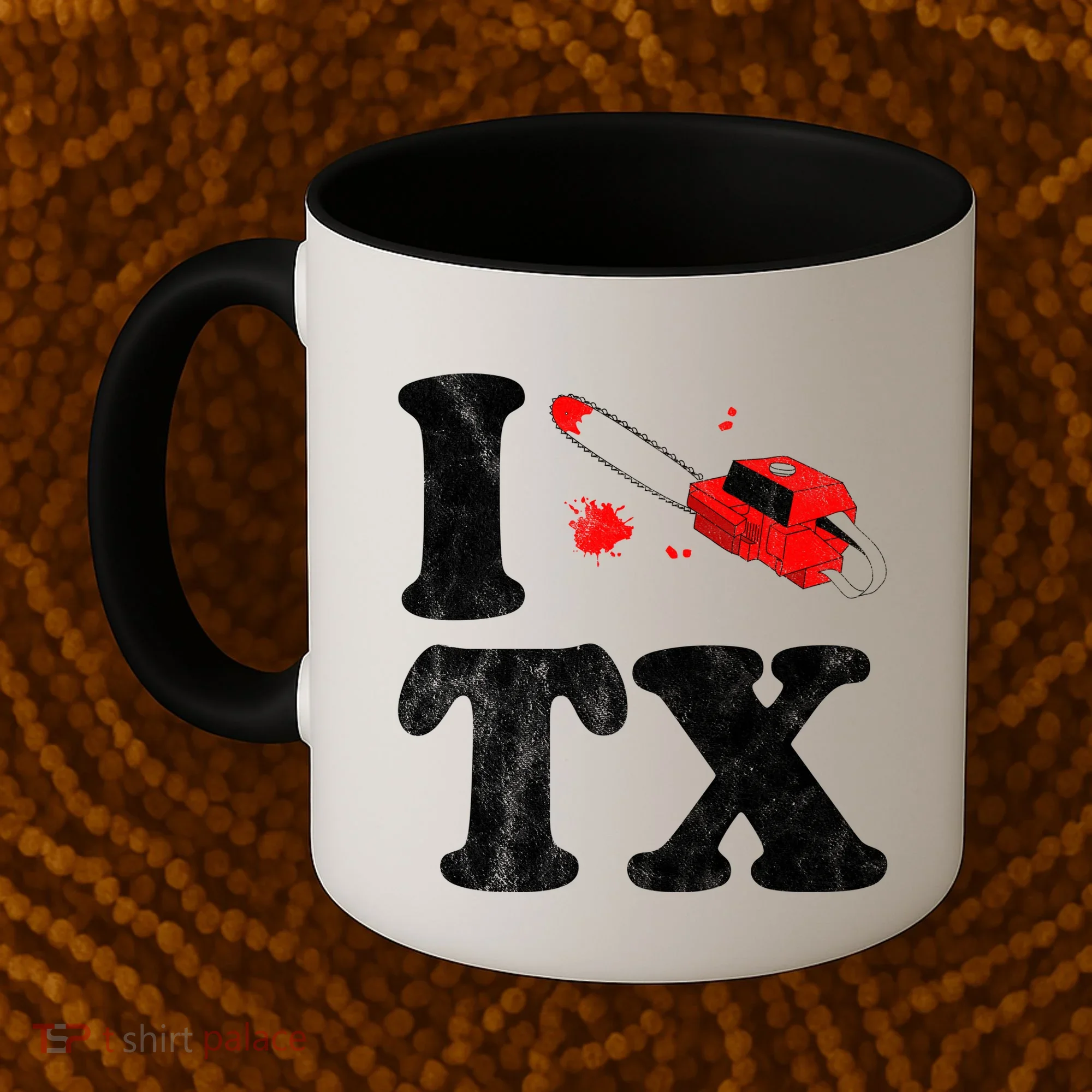 I Love Texas Chainsaw Coffee Mug