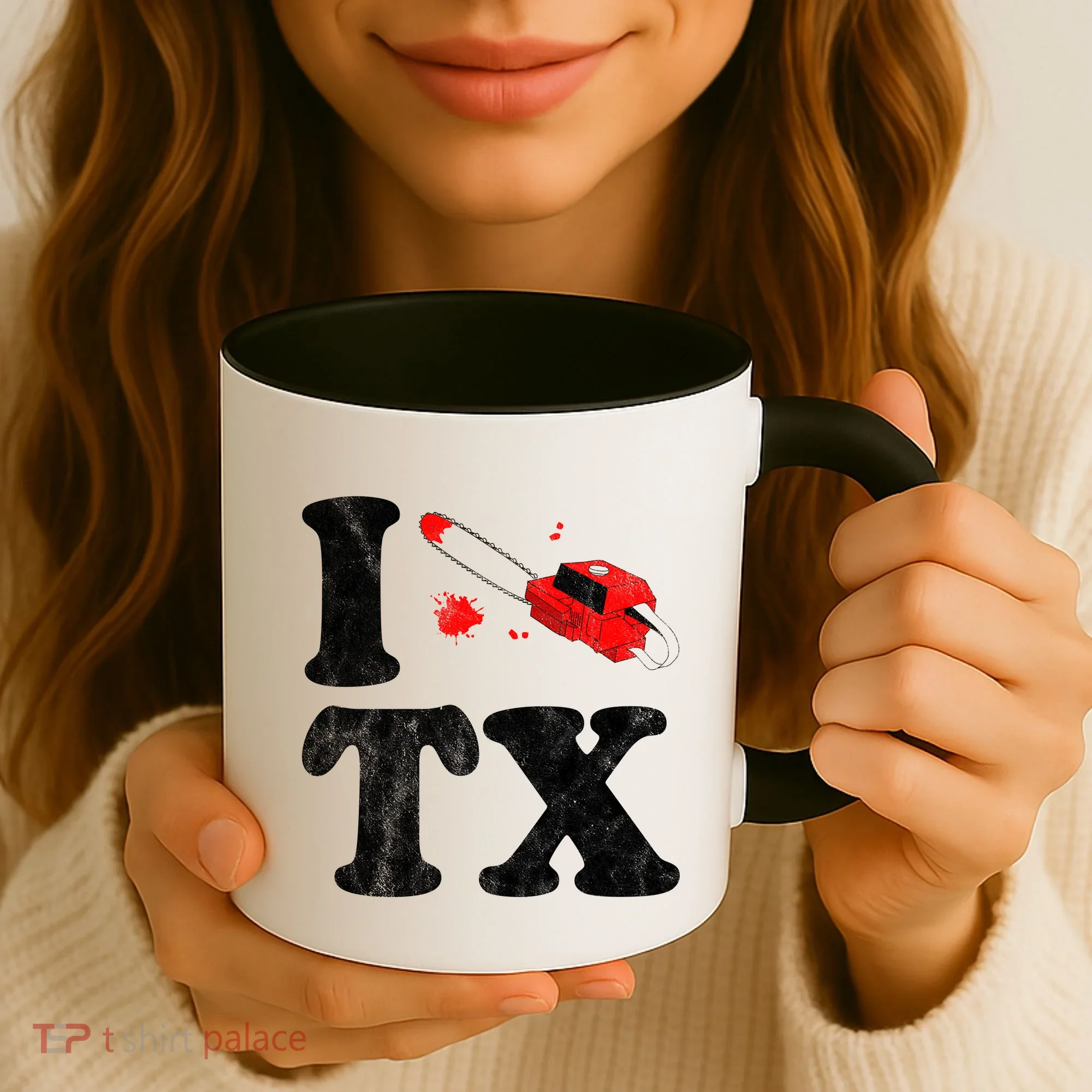I Love Texas Chainsaw Coffee Mug