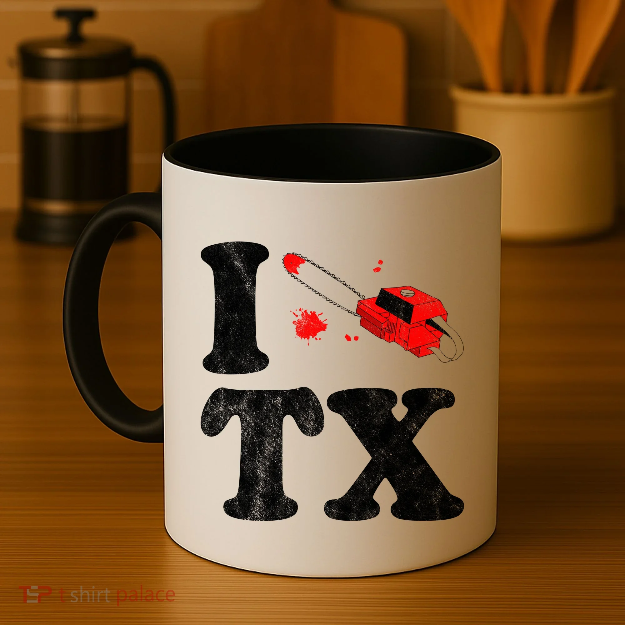 I Love Texas Chainsaw Coffee Mug