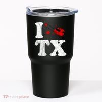 I Love Texas Chainsaw Tumbler thumb 0