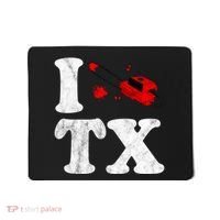 I Love Texas Chainsaw Mousepad thumb 0