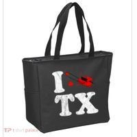 I Love Texas Chainsaw Tote Bag thumb 2