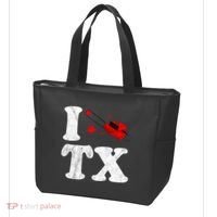 I Love Texas Chainsaw Tote Bag thumb 3