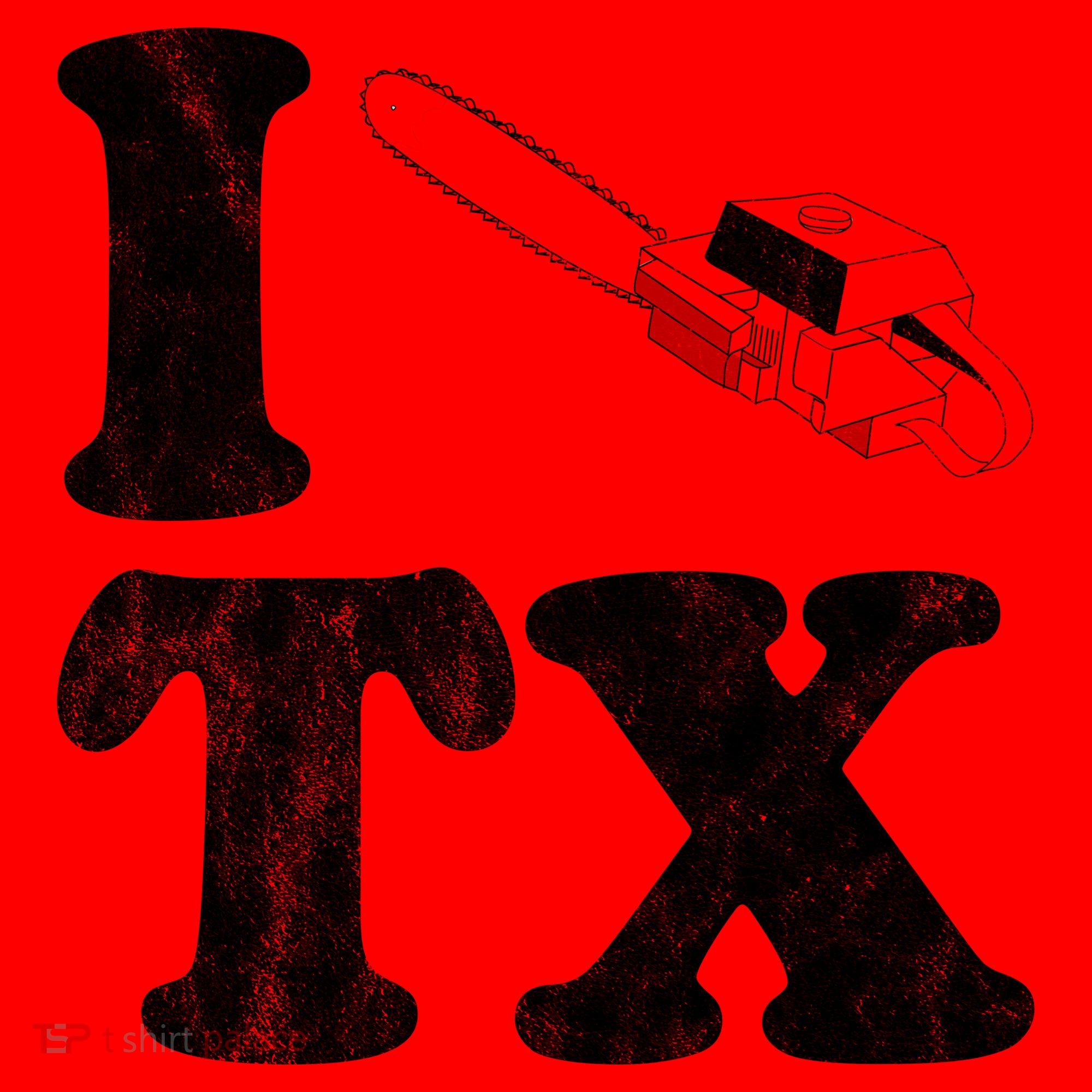 I Love Texas Chainsaw Santa Hat
