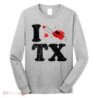 I Love Texas Chainsaw Long Sleeve Shirt thumb 0