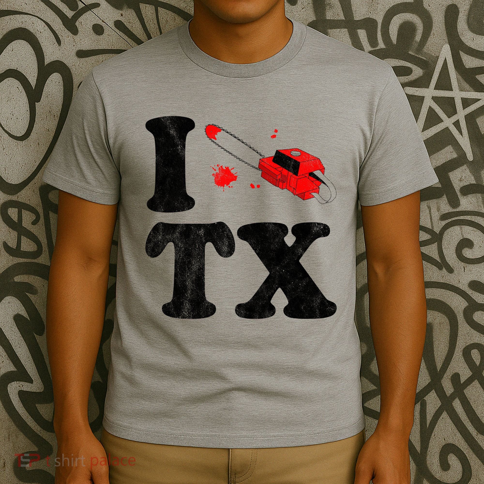 I Love Texas Chainsaw T-Shirt