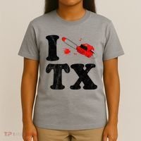 I Love Texas Chainsaw T-Shirt thumb 4