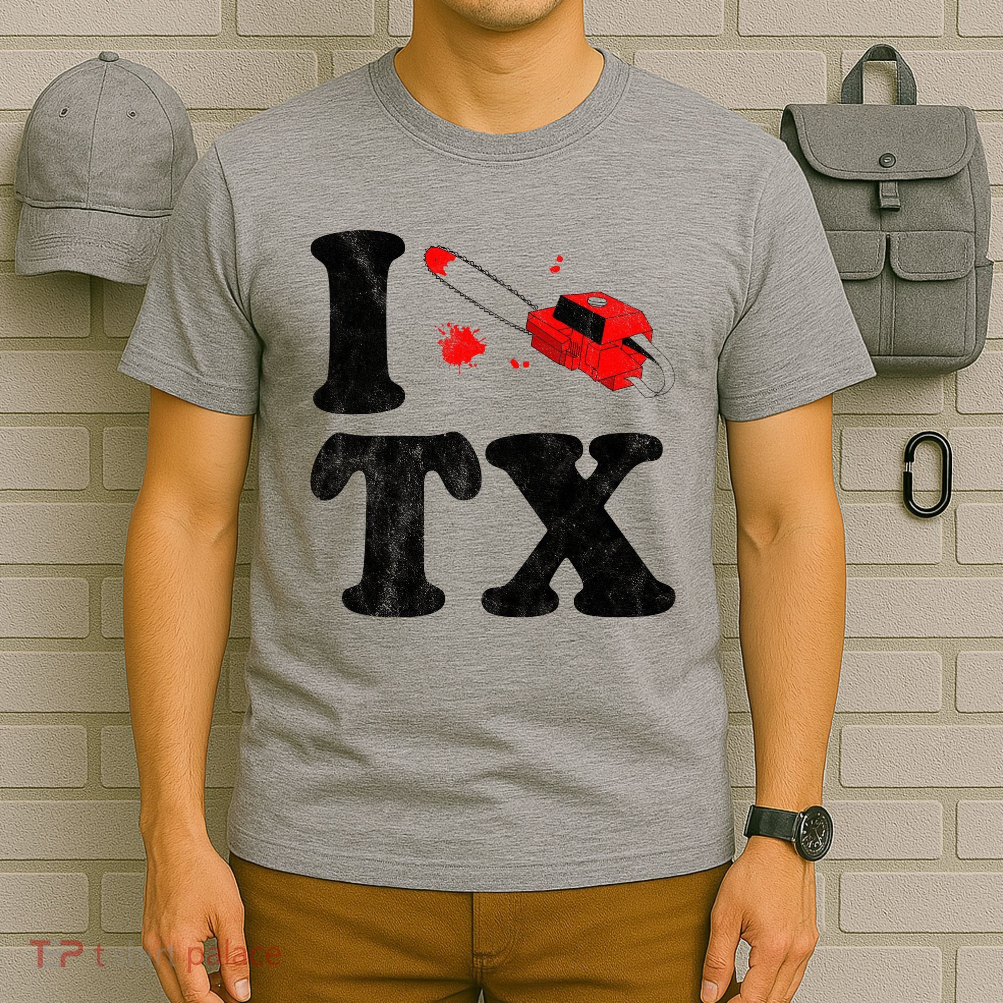 I Love Texas Chainsaw T-Shirt