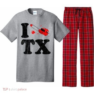 I Love Texas Chainsaw Pajama Set