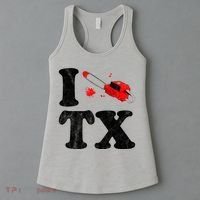 I Love Texas Chainsaw Women's Tank Top thumb 3