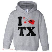 I Love Texas Chainsaw Toddler Hoodie thumb 0