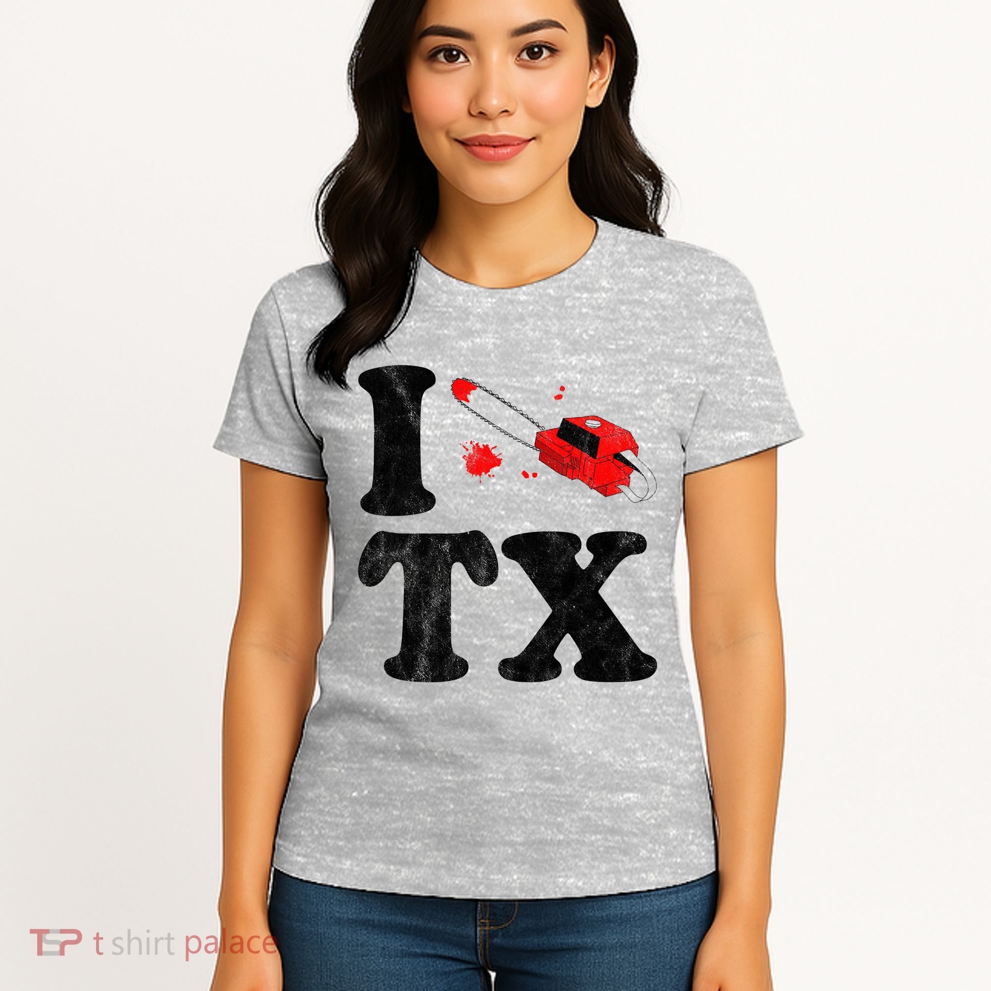 I Love Texas Chainsaw Women's T-Shirt