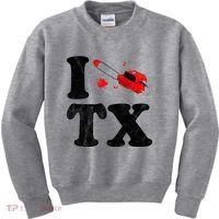 I Love Texas Chainsaw Kids Sweatshirt thumb 0