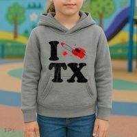 I Love Texas Chainsaw Kids Hoodie thumb 3