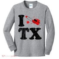 I Love Texas Chainsaw Kids Long Sleeve Shirt thumb 0