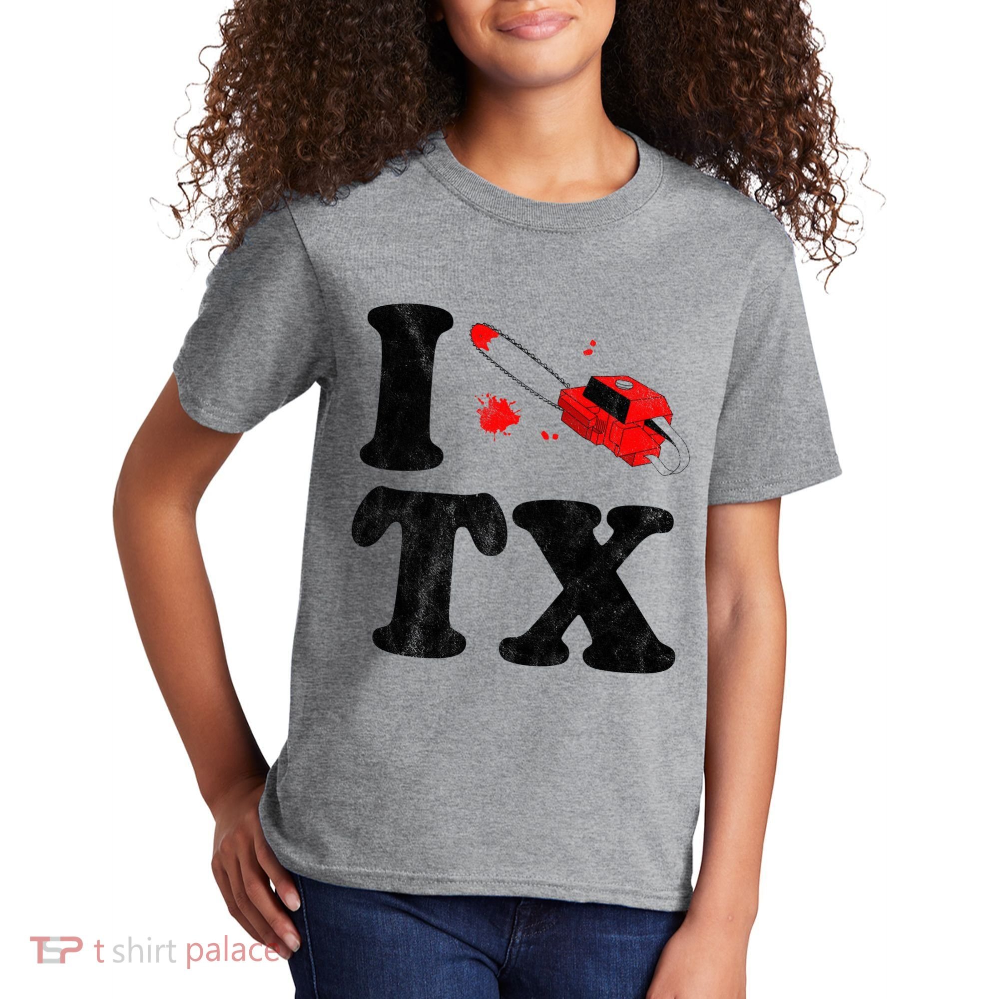 I Love Texas Chainsaw Kids T-Shirt