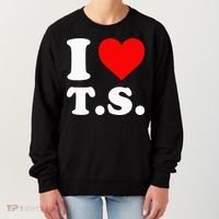 I Love T.S I Heart T.S Women's Sweatshirt thumb 0