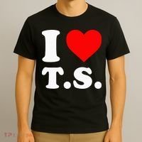 I Love T.S I Heart T.S T-Shirt thumb 3
