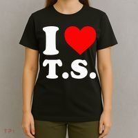 I Love T.S I Heart T.S T-Shirt thumb 4