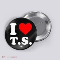 I Love T.S I Heart T.S Button thumb 0