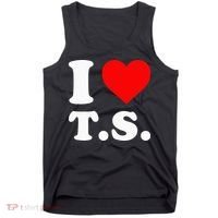 I Love T.S I Heart T.S Tank Top thumb 0