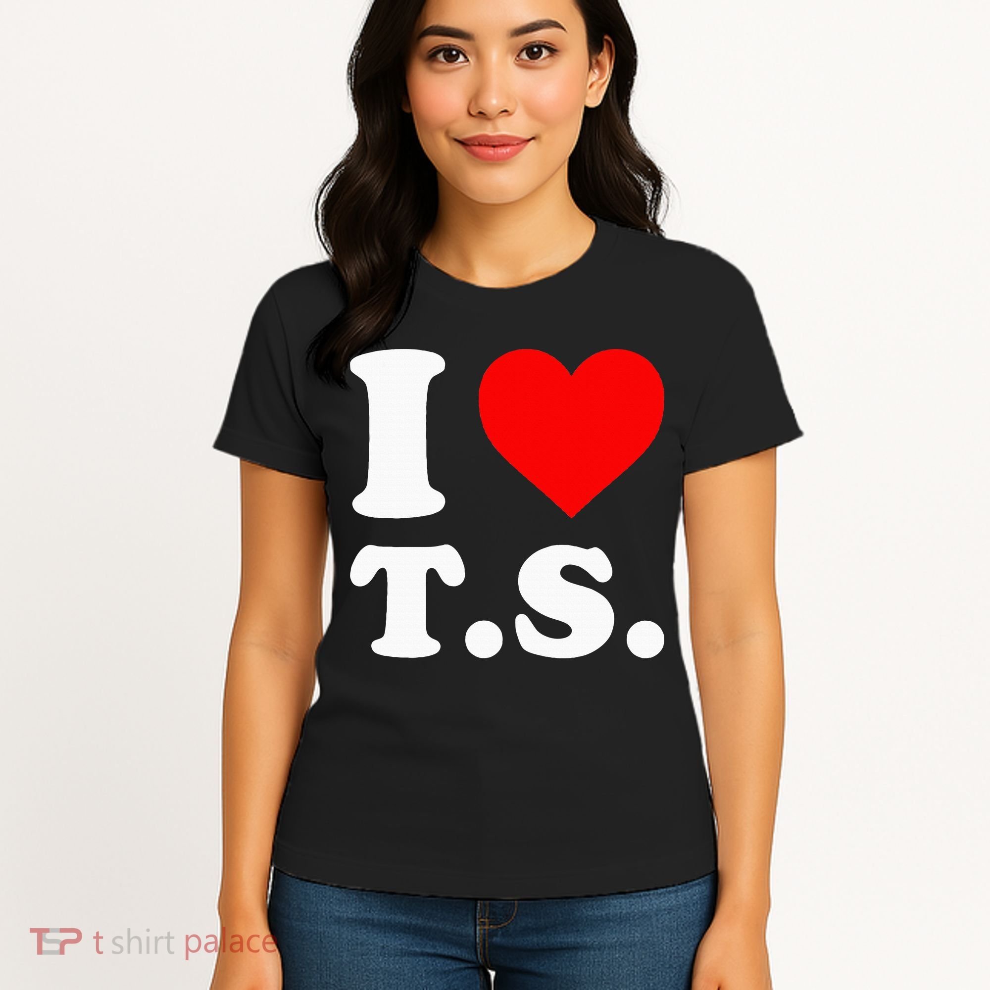 I Love T.S I Heart T.S Women's T-Shirt