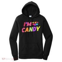 I Love To Eat Candy I'm Candy Funny Couple Matching Women's Hoodie thumb 0