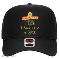 I Lick The Salt Swallow The Tequila And Suck The Lime Cool Gift Hat thumb 0