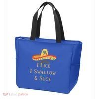 I Lick The Salt Swallow The Tequila And Suck The Lime Cool Gift Tote Bag thumb 3