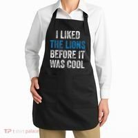 I Liked The Lions Before It Was Cool Apron thumb 2