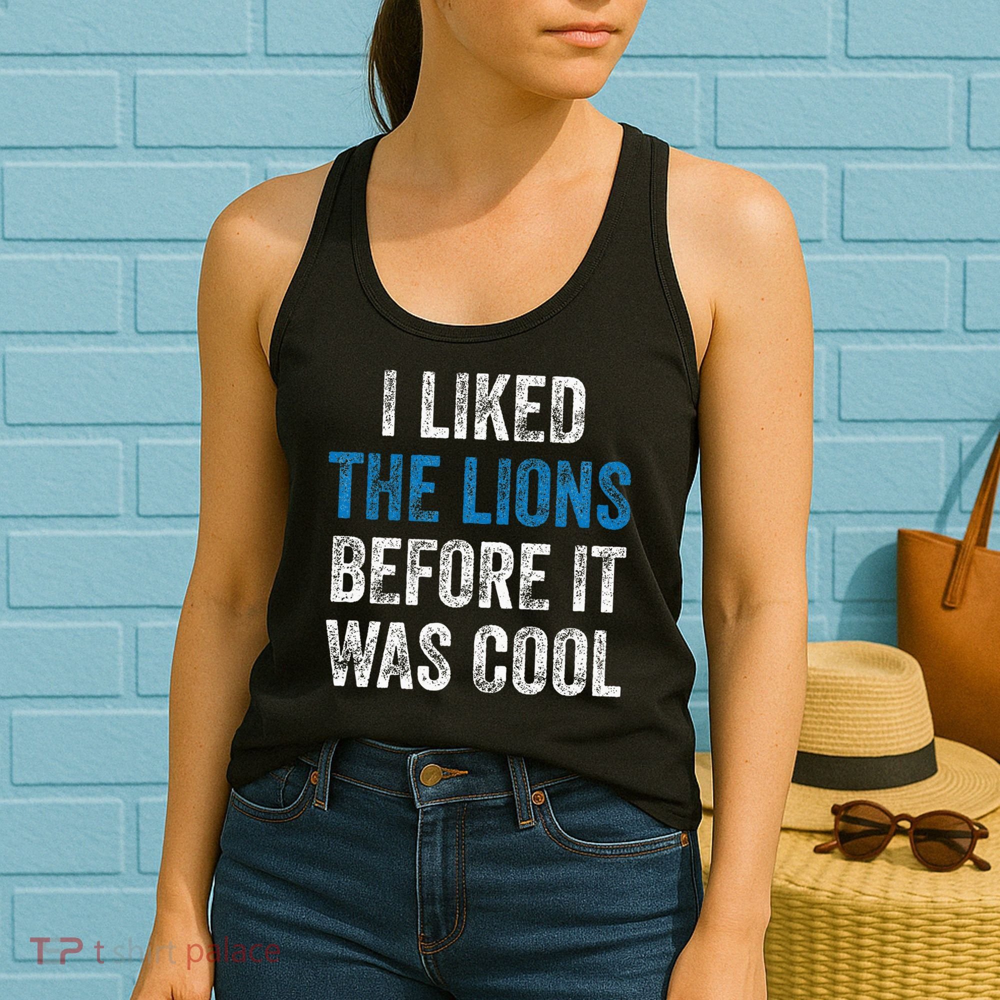 I Liked The Lions Before It Was Cool Women's Tank Top