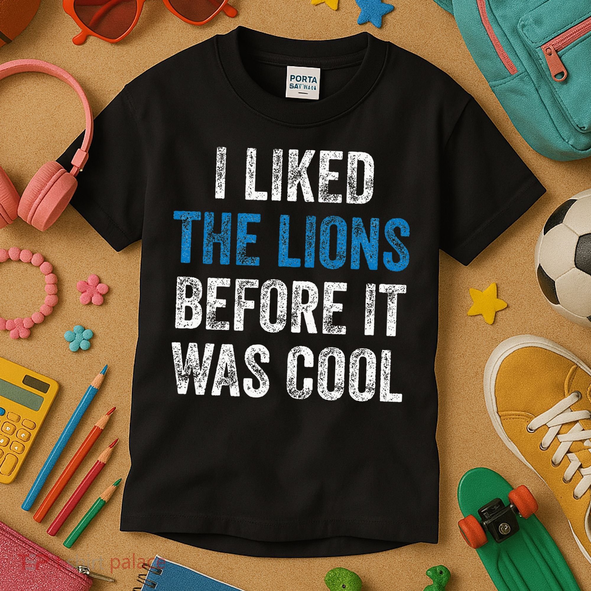 I Liked The Lions Before It Was Cool Kids T-Shirt