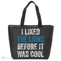 I Liked The Lions Before It Was Cool Tote Bag thumb 0