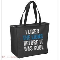 I Liked The Lions Before It Was Cool Tote Bag thumb 2