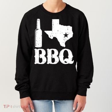 I Love Texas Bbq Women's Sweatshirt