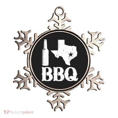 I Love Texas Bbq Ornament