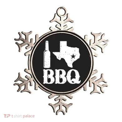 I Love Texas Bbq Ornament