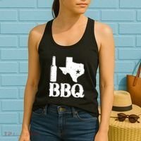 I Love Texas Bbq Women's Tank Top thumb 2