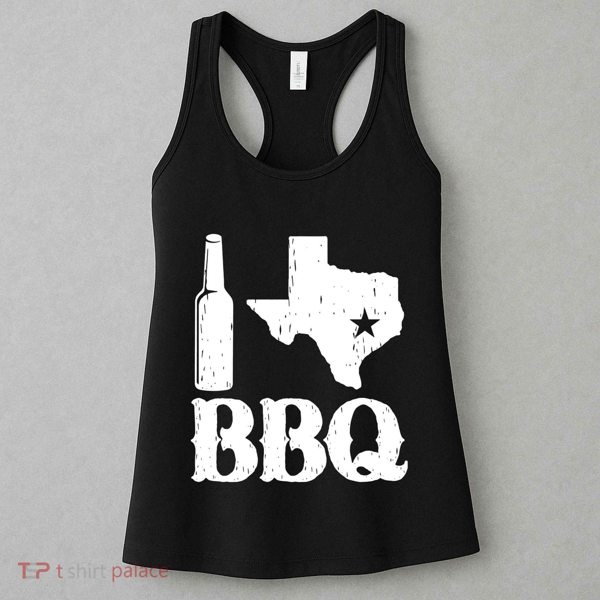 I Love Texas Bbq Women's Tank Top