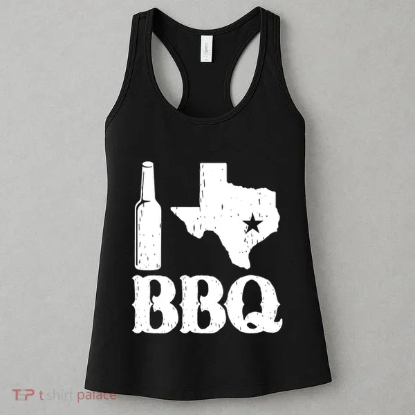 I Love Texas Bbq Women's Tank Top