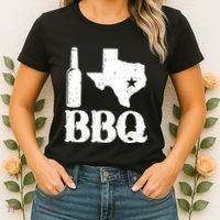 I Love Texas Bbq Women's T-Shirt thumb 2