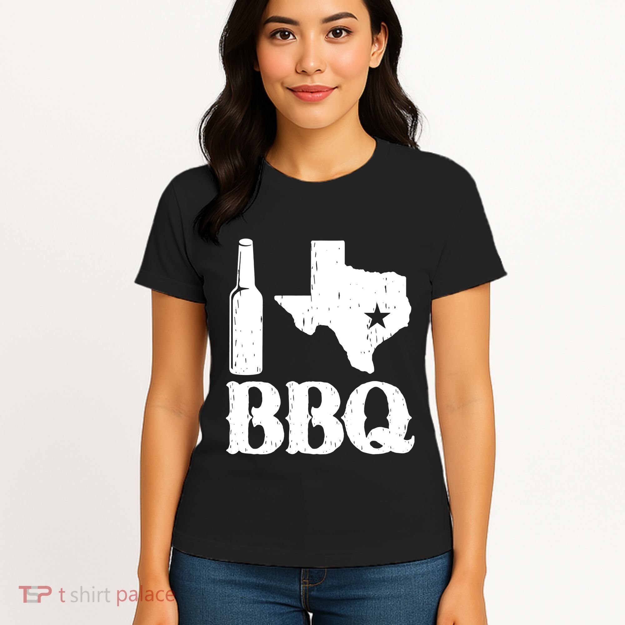 I Love Texas Bbq Women's T-Shirt